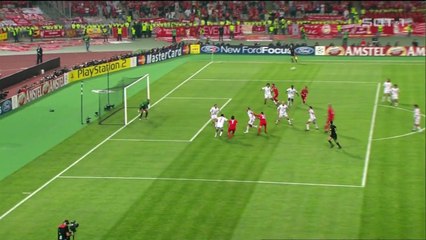 الشوط الاول مباراة ليفربول 3-3 ميلان - نهائي دوري ابطال اوروبا 2005