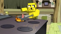 Minecraft Animations Adventure Time Minecraft Parody a minecraft Animation Makin' Bacon