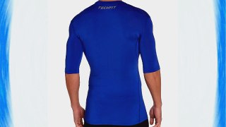 adidas Men's Techfit Base Short Sleeve Shirt - Cobalt Large