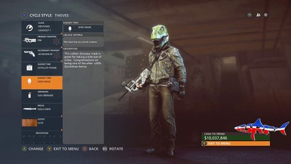 Battlefield Hardline How To Put On Masks Wolf Mask And Dinosoar Mask