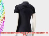 Nike Womens Short Sleeve Water Top Tee Shirt Black 242971-010 8/10