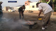 مبادرة تجهيز الإفطار لأفراد المقاومة بمدينة عدن جنوبي اليمن