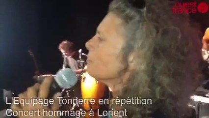 L'Equipage Tonnerre en répétition