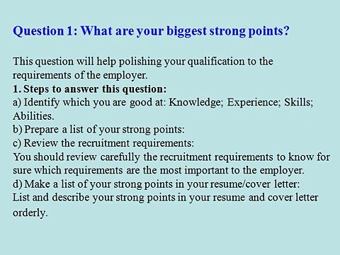 Health care assistant interview questions and answers