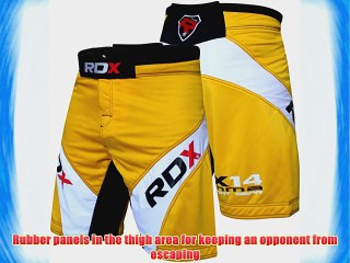 Authentic RDX Shorts UFC MMA Grappling Short Kick Boxing Mens Muay Thai Pants Gym Wear