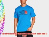 The North Face Men's Short Sleeve Rust T-Shirt - Louie Blue X-Large