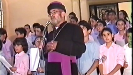 لمحة قصيرة عن حيات القديس ربان بثيون القها أركث ياقون هرمز وامار متى مطران السريان في الحسكة  عام ٢٠٠٧ تصوير حنا موشي