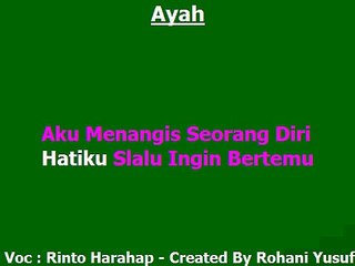 Ayah avi Karaoke Home NO VOCAL.