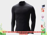 Nike Pro Core Long Sleeve Tight Mock Top - Large