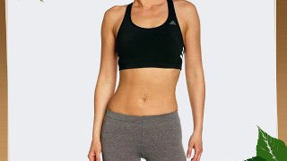 adidas Women's Clima Training Bra - Black/White X-Small