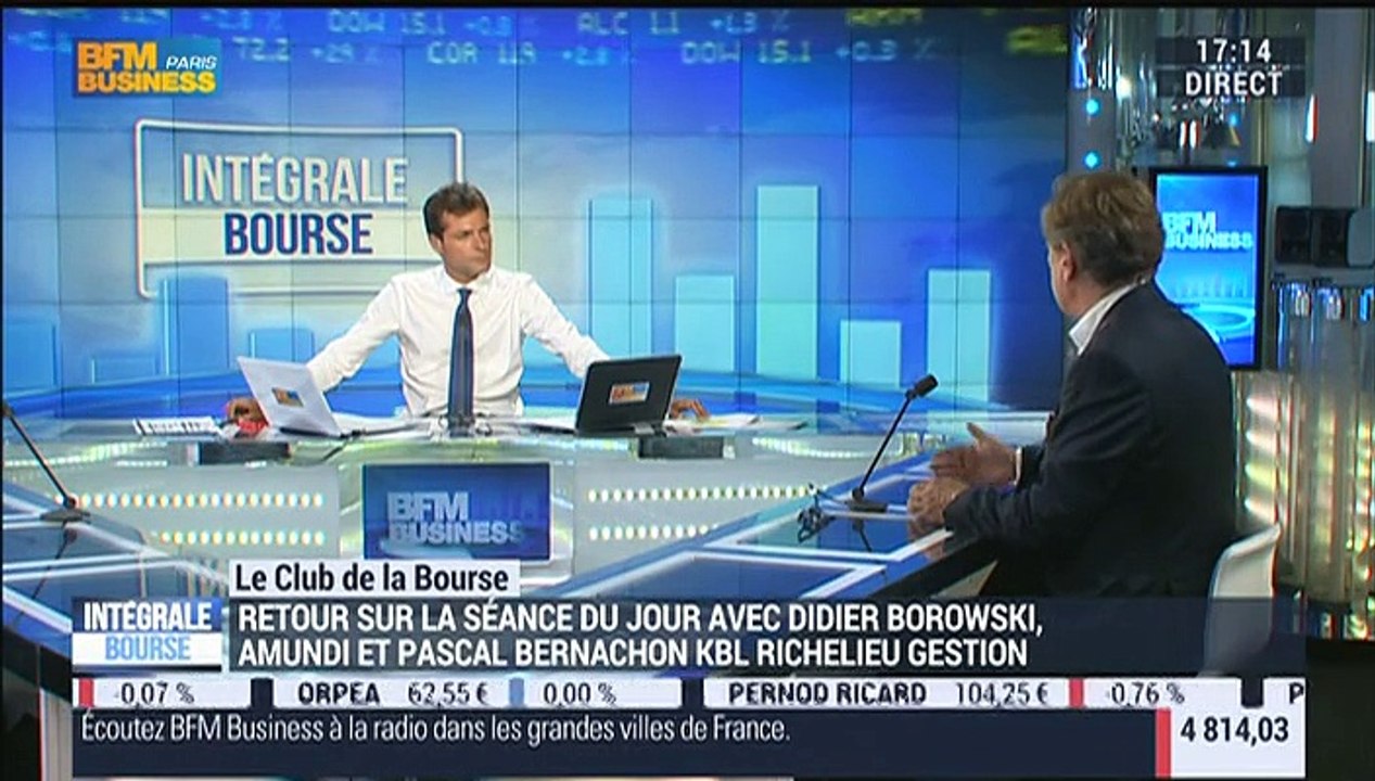 Le Club de la Bourse : Didier Borowski et Pascal Bernachon - 03/07