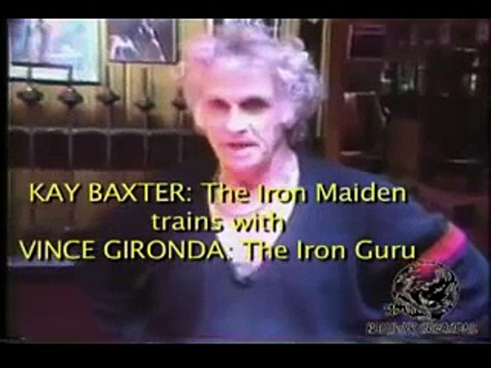 Vince Gironda Workout Training Kay Baxter