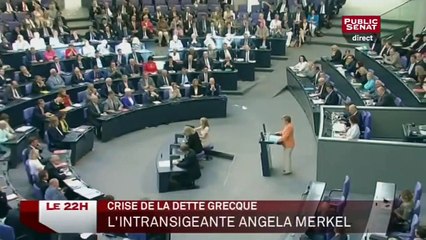 Crise de la dette grecque : l'intransigeante Angela Merkel