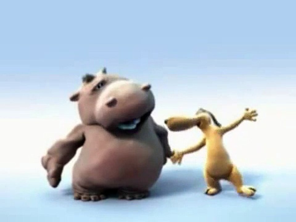 Hippo and Dog sings Lion sleeps tonight different speeds