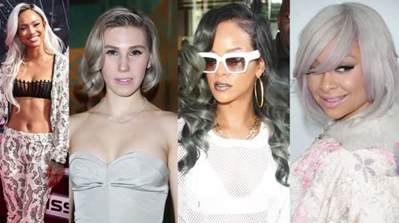Karrueche Tran & 7 weitere Promis mit Grau gefärbten Haaren
