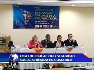 Costa Rica es sede de foro sobre educación y seguridad social