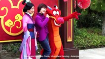 Funny Disney Characters Dancing - Disneyland - Chip n Dales