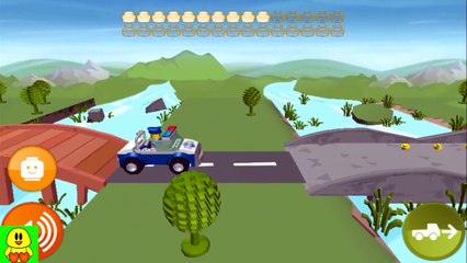 Cartoon about Police Car | Lego Juniors Create and Cruise | Cartoon Lego | Cars for kids