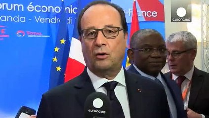 François Hollande en Angola pour raffermir les liens économiques et politiques