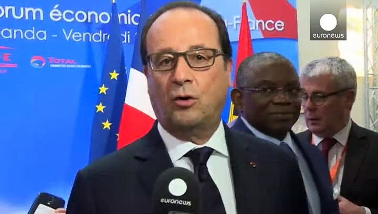 'Realpolitiker' Hollande bedankt sich bei Angola