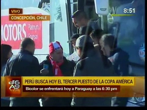 Juan Vargas se “robó” a un niño y lo subió al bus de Perú