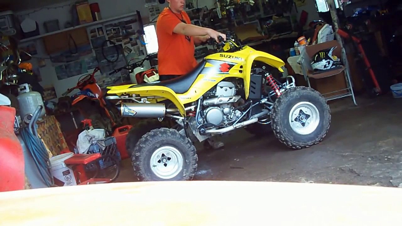 Suzuki ltz 400 Exhaust review