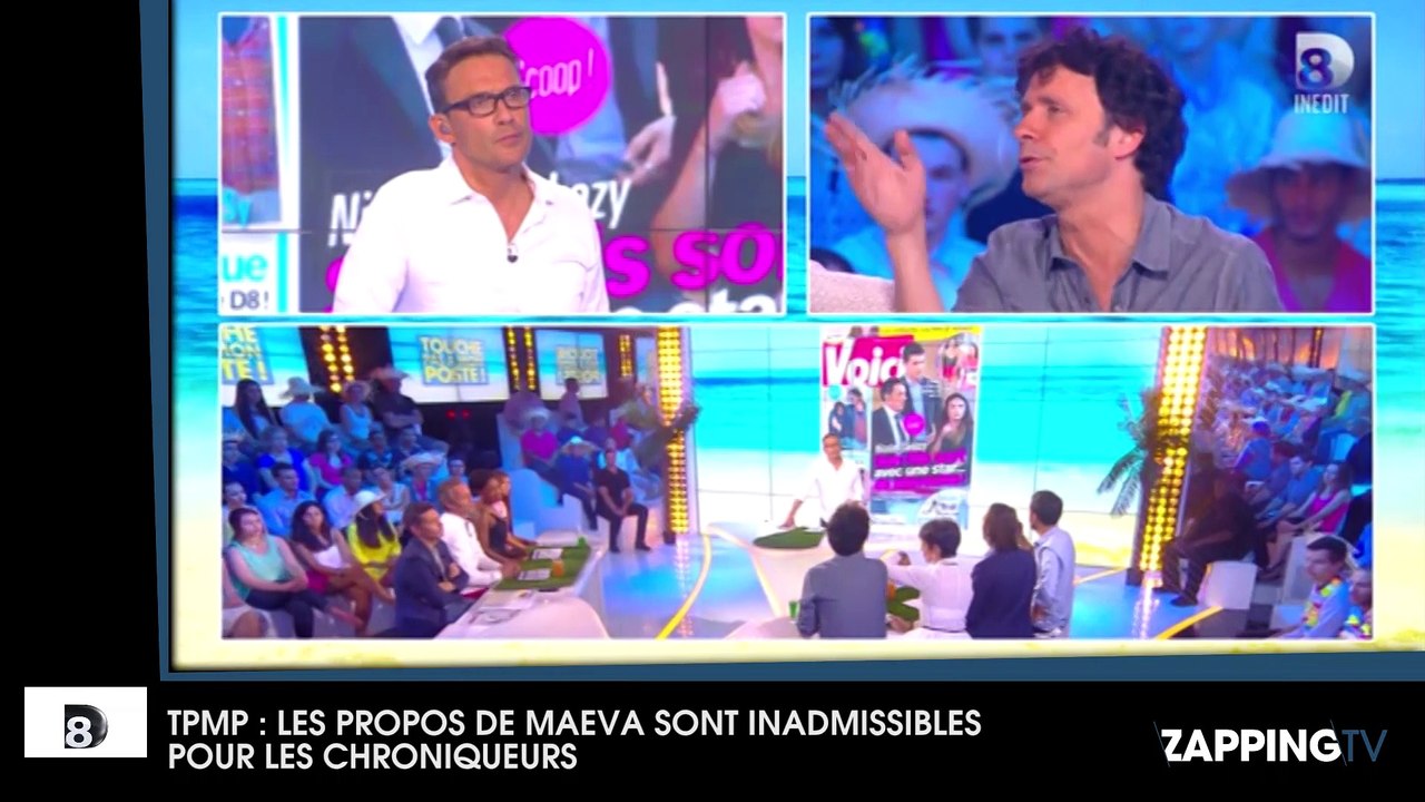 TPMP : Les chroniqueurs taclent Maeva (ex-Le  Mag) pour ses tweets insultants envers Louis Sarkozy