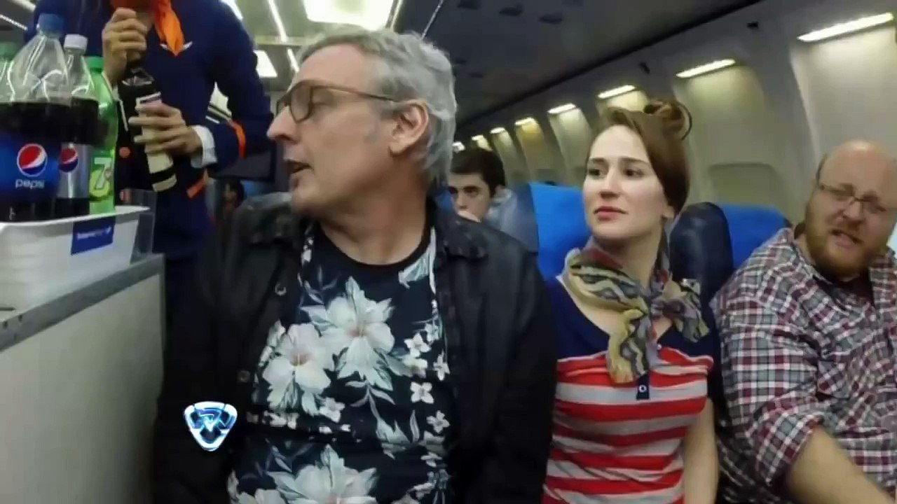 El peor vuelo de tu vida, Benito Fernández en  camara oculta, showmatch 2014