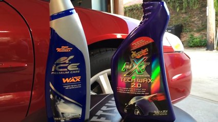 Turtle Wax ICE Liquid Wax vs. Meguiar's NXT Tech Wax 2.0 - Water Test