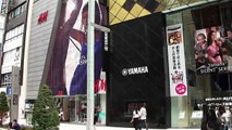 Japan Culture - A pedestrian mall in Ginza, Tokyo