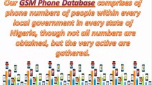 GSM DATABASE