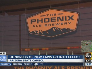 Hundreds of new laws going into effect in Arizona