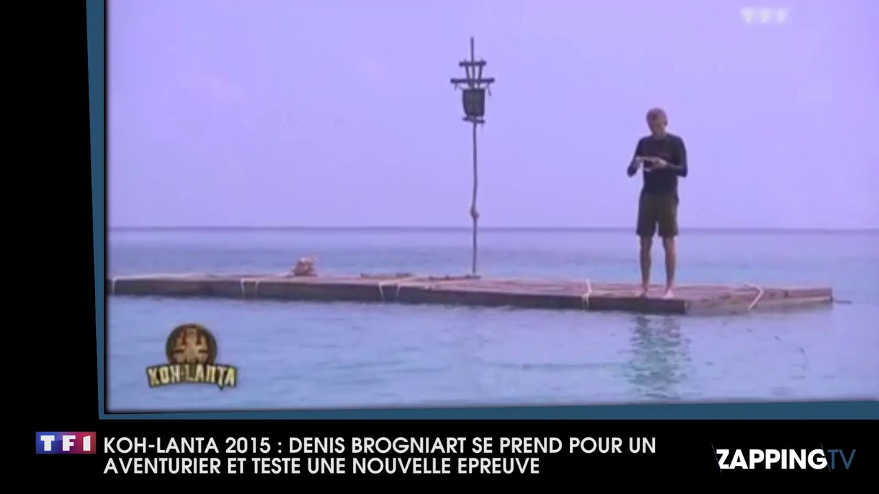 Koh-Lanta 2015 : Denis Brogniart se prend pour un aventurier !