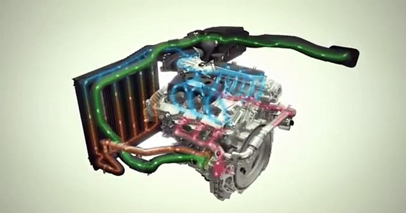 Range Rover and Land Rover 2010 new TDV6 3.0 Advanced Sequential Turbo Diesel  Engine Animation