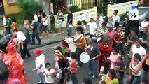 Mascaradas 12 de octubre La Unión, Tres Ríos