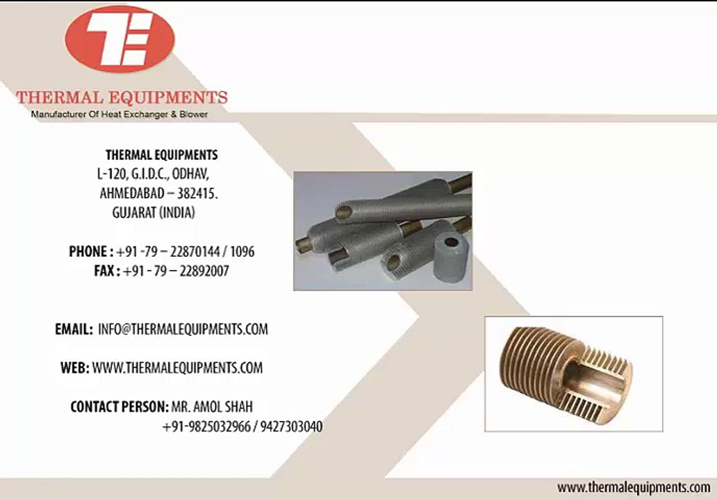 Extruded Finned Tubes, Stainless steel heat exchangers