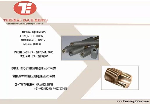 Extruded Finned Tubes, Stainless steel heat exchangers