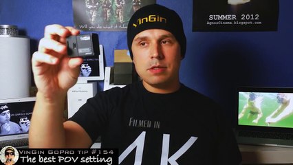 GoPro Tip #154 The best POV setting (4K)