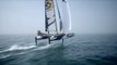 Sailing the  Flying Phantom  Catamaran - Red Bull Foiling Generation