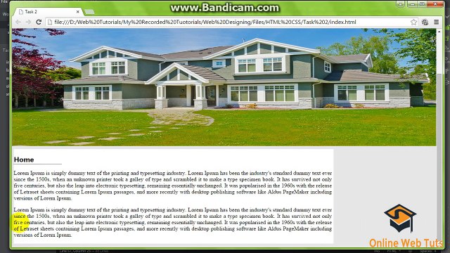 Online Web Tutorials In Urdu Designing the website Part 21