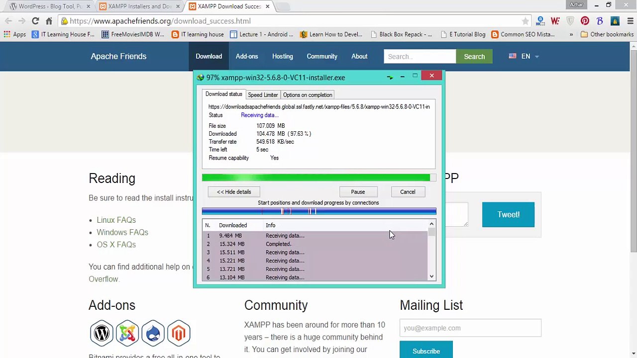 Install WordPress tutorial in Urdu & Hindi - video Dailymotion