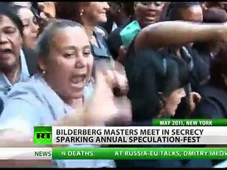 Media mum as Bilderberg seal world's fate in Swiss secrecy