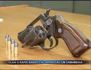 Assaltantes presos