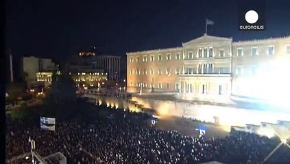 Thousands gather for rival rallies in Greek capital