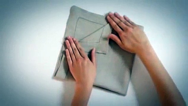 Créer un range couverts en tissu (pliage de serviette) - Labelleadresse.com