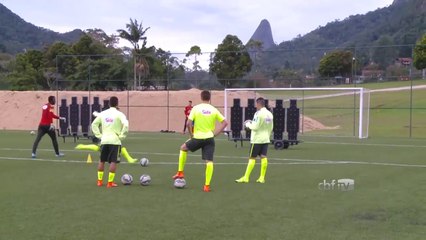 Seleção sub-22 treina bola parada de olho no Pan de Toronto