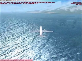 flight IY 626 crash landing in the Indian Ocean - How it should have gone -