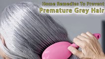 How To Stop Gray And White Hair Using Home Made Remedies Video