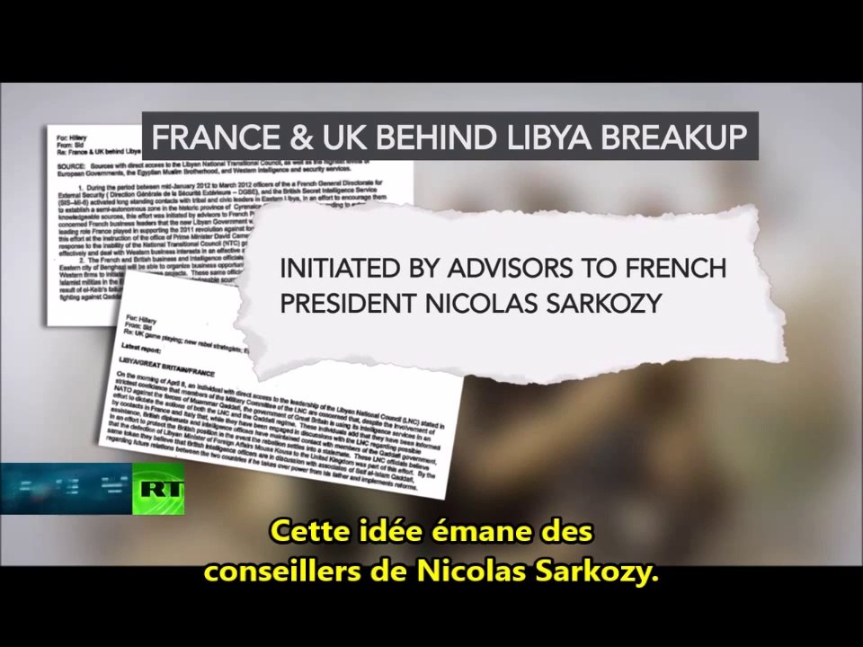 Email-gate Clintonien : Libye, le double jeu occidental