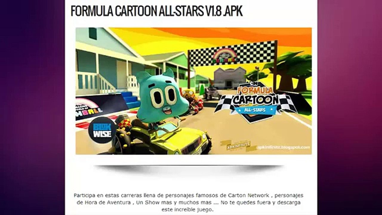 Descargar Formula Cartoon All Stars v4.1.2 APK(ultima versión)